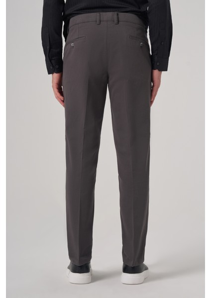Erkek Antrasit Pamuk Trend Dynamic Fit Chino Pantolon indirimleri