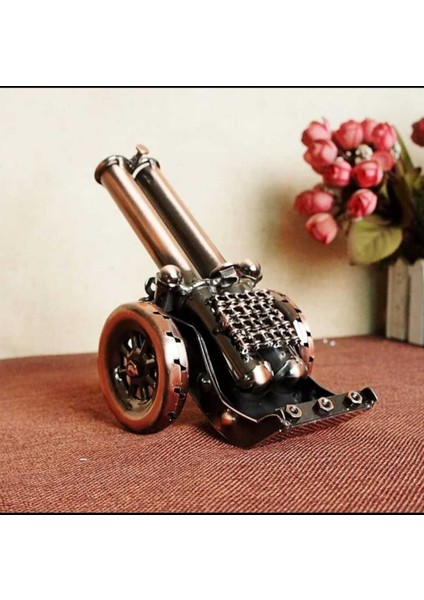 Metal Top Arabası Modelleri Büyük Boy El Yapımı Metal Süs