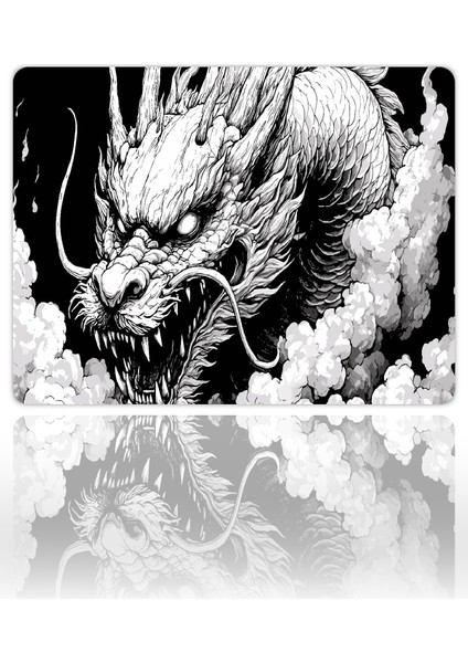 Void Fang Gaming Oyuncu Xl Mouse Pad Kaydırmaz Mousepad 40X30 3mm Premium Model Büyük Boy