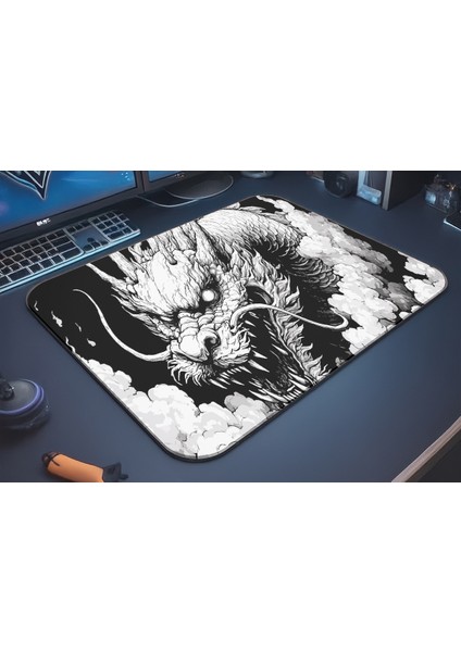 Void Fang Gaming Oyuncu Xl Mouse Pad Kaydırmaz Mousepad 40X30 3mm Premium Model Büyük Boy fiyatları
