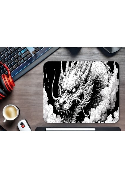 Void Fang Gaming Oyuncu Xl Mouse Pad Kaydırmaz Mousepad 40X30 3mm Premium Model Büyük Boy modelleri