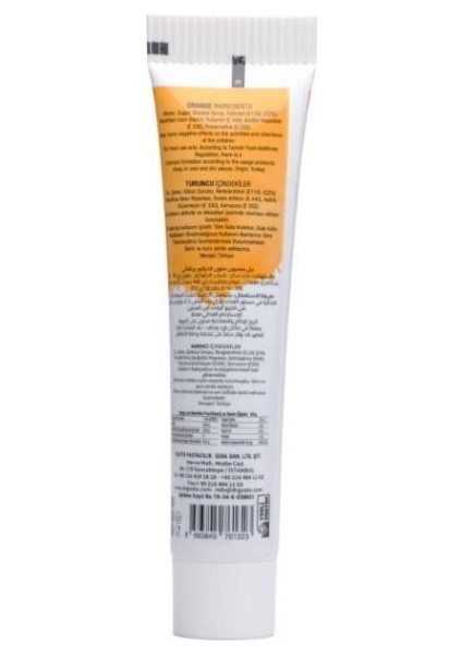Dr Gusto Tüp Jel Gıda Boyası Turuncu - 50 gr fiyatları