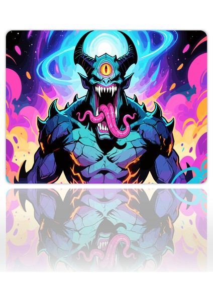 Hellnova Gaming Oyuncu Xl Mouse Pad Kaydırmaz Mousepad 40X30 3mm Premium Model Büyük Boy