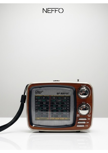 Retro Taşınabilir Radyo Am Fm Sw – Bluetooth USB Tf Kart Destekli – 1200MAH Şarjlı Güçlü Ses fiyatları