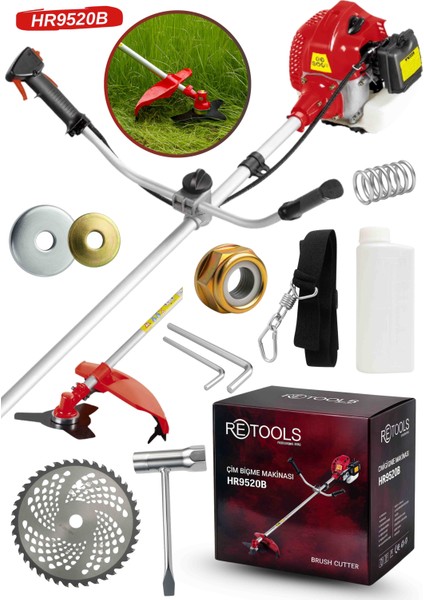 HR9520B Bordo Yan Tırpan