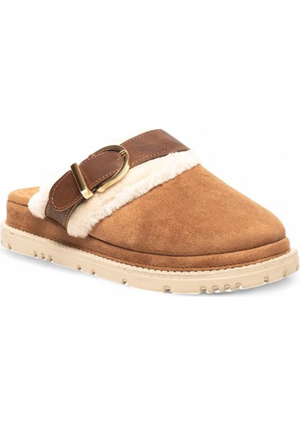 Zenne Içi Kürklü 688 Süet Şık ve Rahat Terlik modelleri