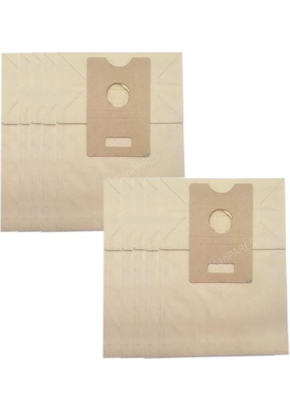 Ile Uyumlu Sensotronic Süpürge Kağıt Toz Torbası 10 Adet