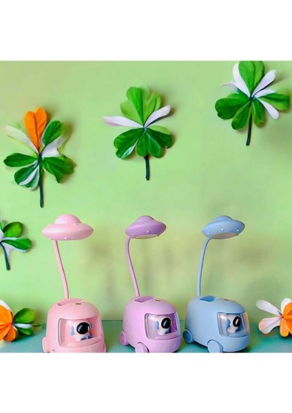 Sevimli Araba Tasarımlı Şarj Edilebilir Gece & Masa Lambası fiyatları