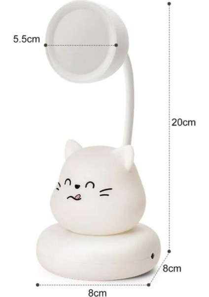 Esnek Hortum ile Kısılabilir Süper Parlak Titreşimsiz Enerji Tasarruflu Gece Lambası LED Okuma Işığı