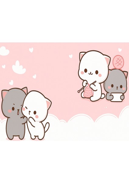 Cozy Paws Gaming Oyuncu Xl Mouse Pad Kaydırmaz Mousepad 40X30 3mm Premium Model Büyük Boy fırsatları