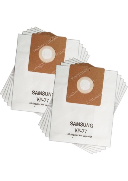 Ile Uyumlu Sc 41A9, Sc 8280 Süpürge Kağıt Toz Torbası 10 Adet