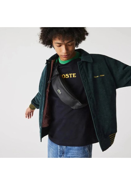 Unisex Siyah Bel Çantası