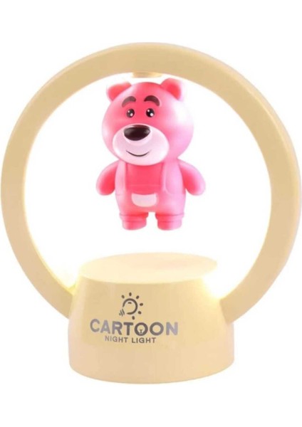 Renkli Çocuk Masa Lambası, Ayıcıklı ve Uzaylı Tasarımıyla Şirin ve Eğlenceli fiyatları