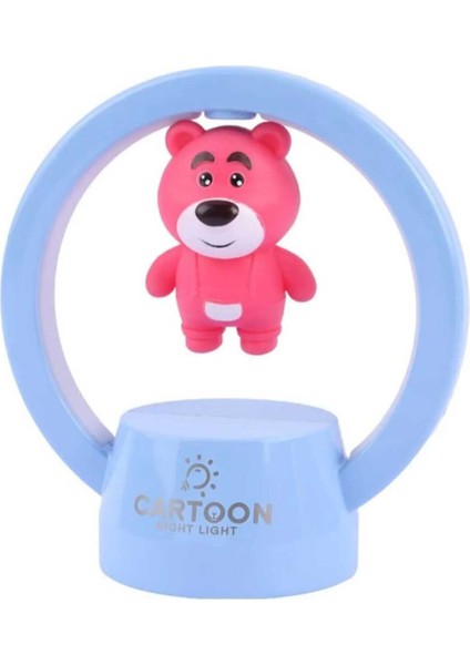 Renkli Çocuk Masa Lambası, Ayıcıklı ve Uzaylı Tasarımıyla Şirin ve Eğlenceli modelleri