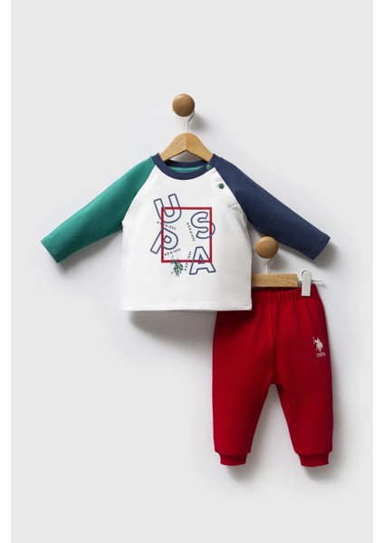 U.s. Polo Assn 2 Li Takım USB2571 Beyaz-Yeşil