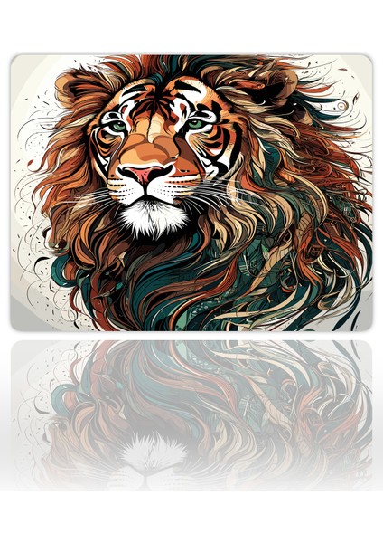 The Lion Of Artistry Gaming Oyuncu Xl Mouse Pad Kaydırmaz Mousepad 40X30 3mm Premium Model Büyük Boy