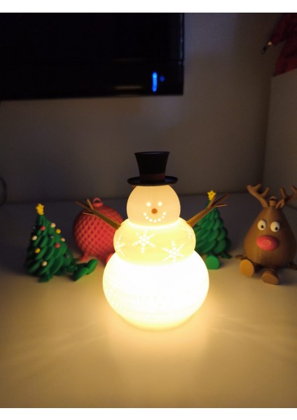 Işıklı Kardan Adam