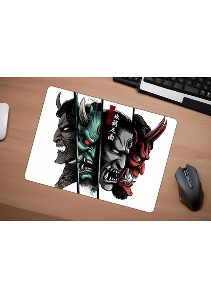 Hellbound Faces Gaming Oyuncu Xl Mouse Pad Kaydırmaz Mousepad 40X30 3mm Premium Model Büyük Boy indirimleri