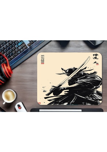 Blade Of The Silent Honor Gaming Oyuncu Xl Mouse Pad Kaydırmaz Mousepad 40X30 3mm Premium Model Büyük Boy modelleri