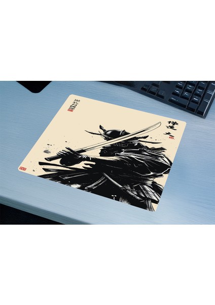 Blade Of The Silent Honor Gaming Oyuncu Xl Mouse Pad Kaydırmaz Mousepad 40X30 3mm Premium Model Büyük Boy indirimleri