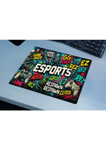Raid Boss Gaming Oyuncu Xl Mouse Pad Kaydırmaz Mousepad 40X30 3mm Premium Model Büyük Boy fırsatları