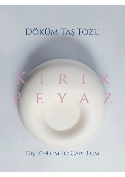 Doge Sirius Şamdan Kırık Beyaz Dekoratif Taş Mumluk indirimleri