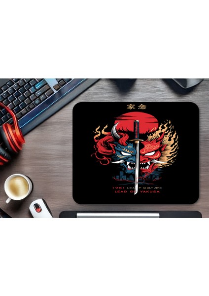 Yakuza Culture Gaming Oyuncu Xl Mouse Pad Kaydırmaz Mousepad 40X30 3mm Premium Model Büyük Boy modelleri