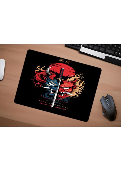 Yakuza Culture Gaming Oyuncu Xl Mouse Pad Kaydırmaz Mousepad 40X30 3mm Premium Model Büyük Boy indirimleri
