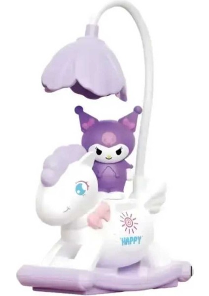 Karakterli Sevimli 360 Derece Ayarlanabilir Çiçekli Masa Lambası fırsatları