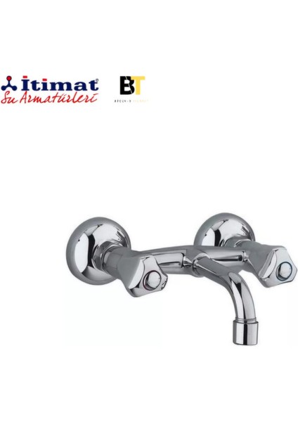 Itimat Alfa 207 Sabit Lavabo Bataryası Duvardan