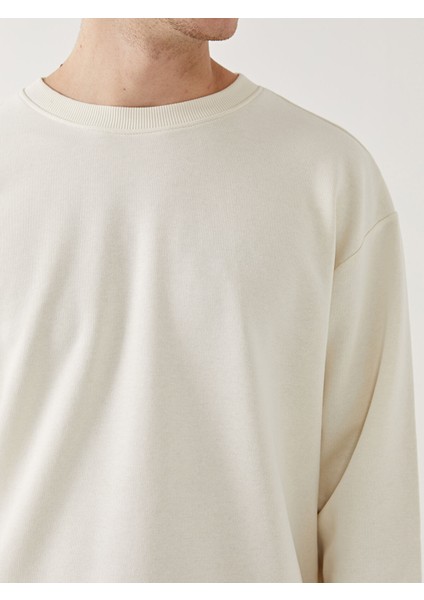 Yeni Sezon Bisiklet Yaka Uzun Kollu Erkek Sweatshirt modelleri