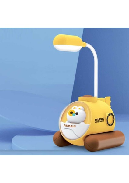 LED Masa Lambaları Sevimli Kedi Denizaltı Küçük Masa Lambası Şarj Edilebilir Renkli Gece Lambası indirimleri