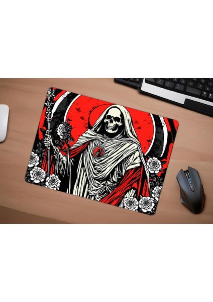 Red Halo Of Silence Gaming Oyuncu Xl Mouse Pad Kaydırmaz Mousepad 40X30 3mm Premium Model Büyük Boy indirimleri