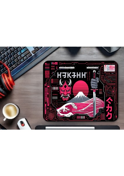 Red Surge Gaming Oyuncu Xl Mouse Pad Kaydırmaz Mousepad 40X30 3mm Premium Model Büyük Boy modelleri