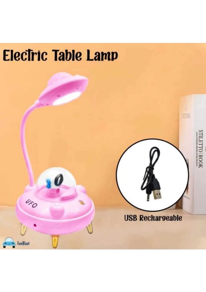 Temalı Masa Lambası- (1'li Paket) Çalışma Masası LED Lambası, Şarj Edilebilir Masa Lambası fırsatları