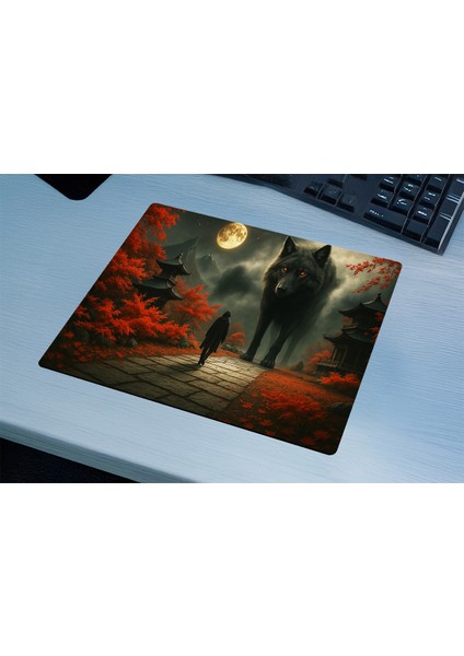 Eclipse Wolf Gaming Oyuncu Xl Mouse Pad Kaydırmaz Mousepad 40X30 3mm Premium Model Büyük Boy fırsatları