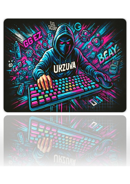 The Goat Mode Gaming Oyuncu Xl Mouse Pad Kaydırmaz Mousepad 40X30 3mm Premium Model Büyük Boy