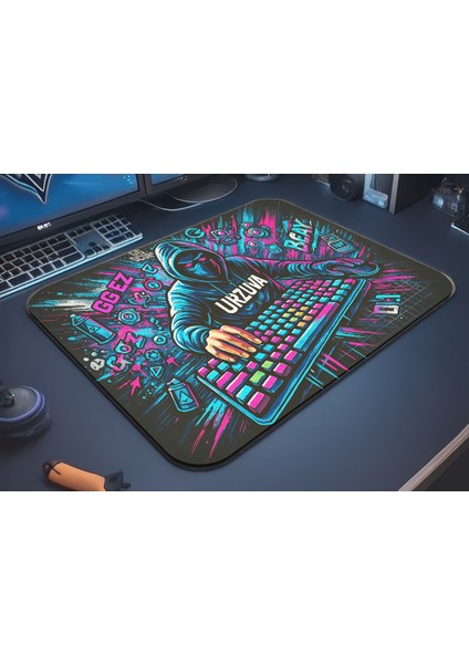 The Goat Mode Gaming Oyuncu Xl Mouse Pad Kaydırmaz Mousepad 40X30 3mm Premium Model Büyük Boy modelleri