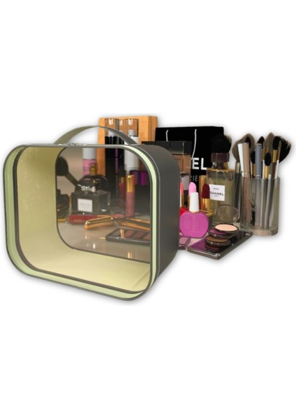 Makyaj Çantası – Kişisel Bakım Kozmetik Seyahat Düzenleyici, Aksesuar Takı Organizer fiyatları