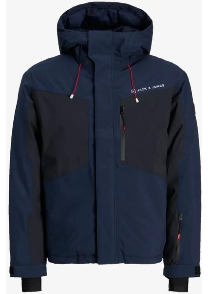 Jack&jones 12284649 Jjalpes Skı Jacket Navy Blazer Erkek Mont