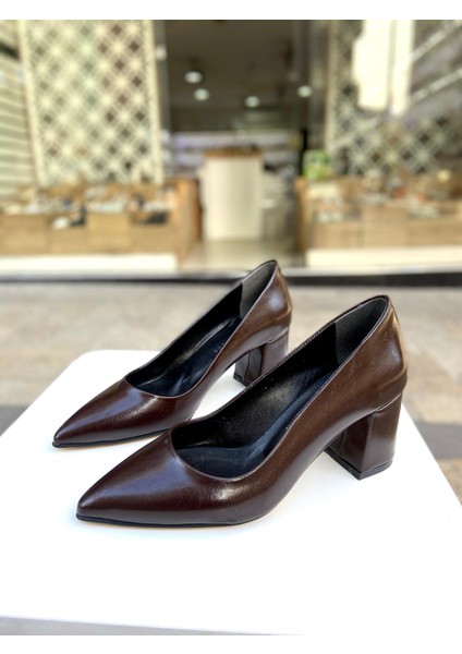 6 cm Kalın Topuklurahat Ayakkabı 01653