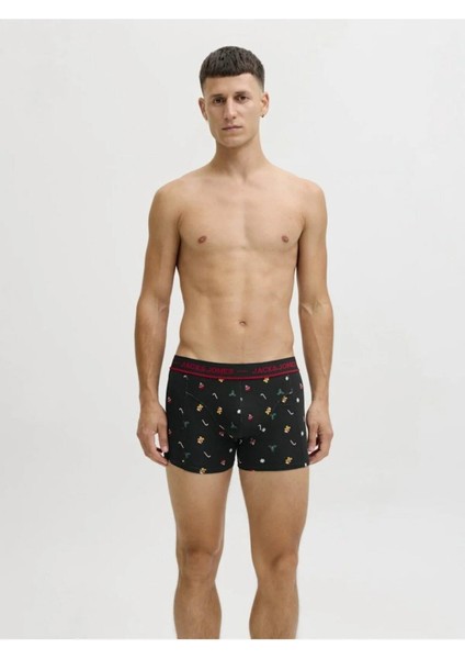 Jack Jones Mıstletoe Gıftbox 1 Boxer 2 Çorap Paket Erkek 12285134 modelleri