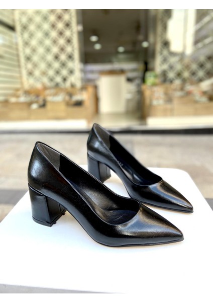 6 cm Kalın Topuklurahat Ayakkabı 01653