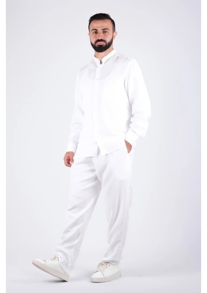 Ferah Müslin Pantolon Buz Mavisi fiyatları