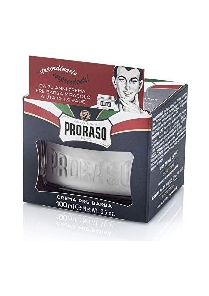 Proraso Tıraş Öncesi Kremi - Aloe Vera ve E Vitaminli