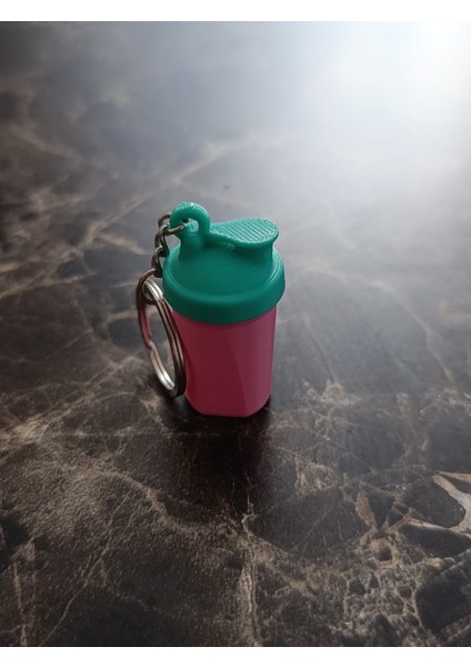 3D Suluk Şeklinde Anahtarlık