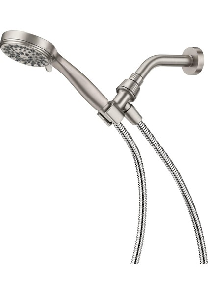 Ignite Spot Dirençli Fırçalanmış El Tipi Duş Başlığı Paketi 2,5 Gpm Yüksek Basınçlı Sprey, 20091SRN