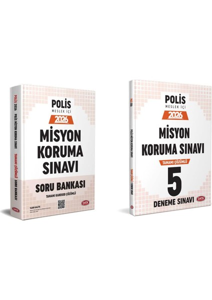 Data 2026 Polis Misyon Koruma Sınavı Soru Bankası ve Deneme Sınav