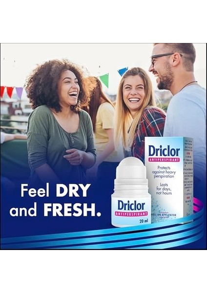 Driclor Deoroller, 20 ml