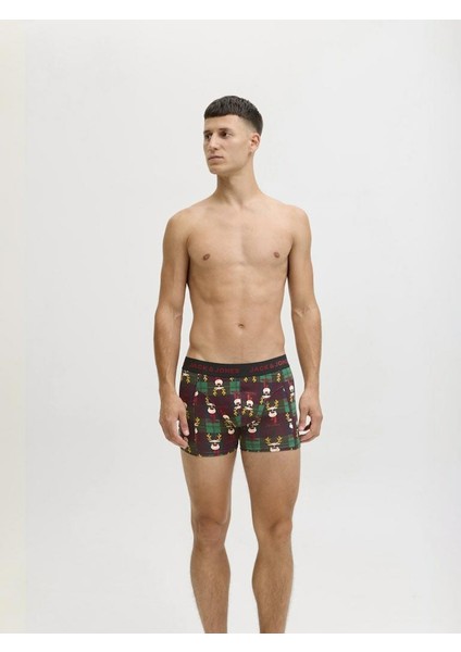 Jack Jones Rudolph 2 Çorap 1 Boxer Paket 12285137 modelleri
